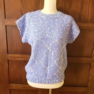 Vintage Marled Knit Sweater  